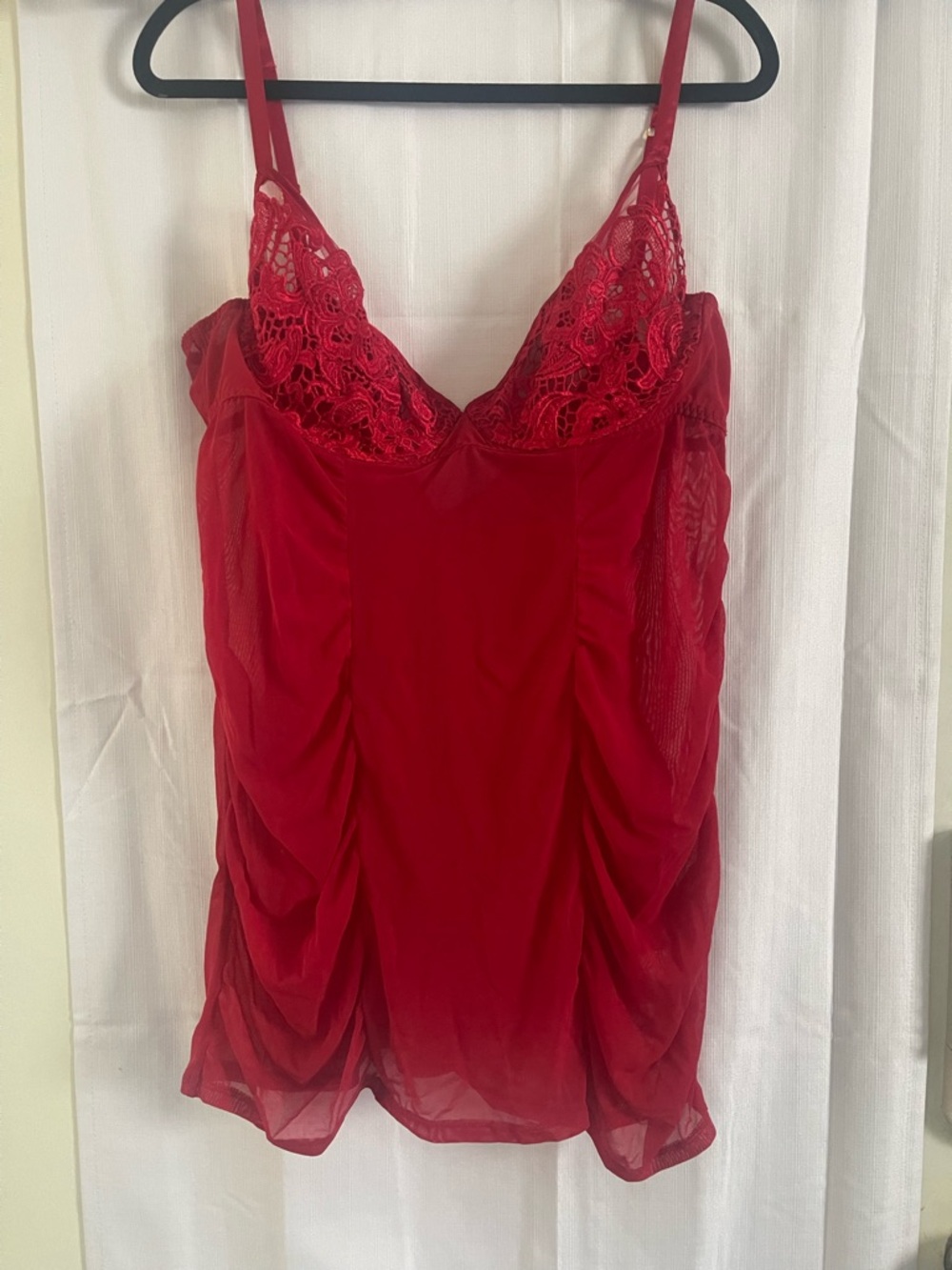 Cacique Red Lace Chemise 18/20